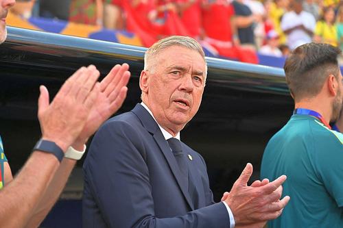 Carlo Ancelotti în meciul Brazilia - Maroc, de la CM 2026 // foto: Imago