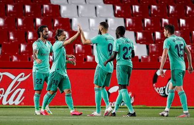 FOTO Real Madrid, la două puncte de titlu după victoria cu Granada! Când pot deveni Los Blancos campioni