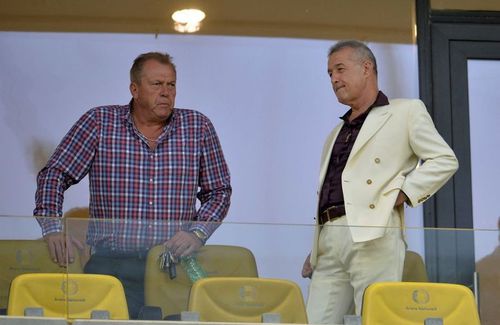 Gigi Becali (dreapta) și Helmut Duckadam (stânga) au colaborat la FCSB 10 ani