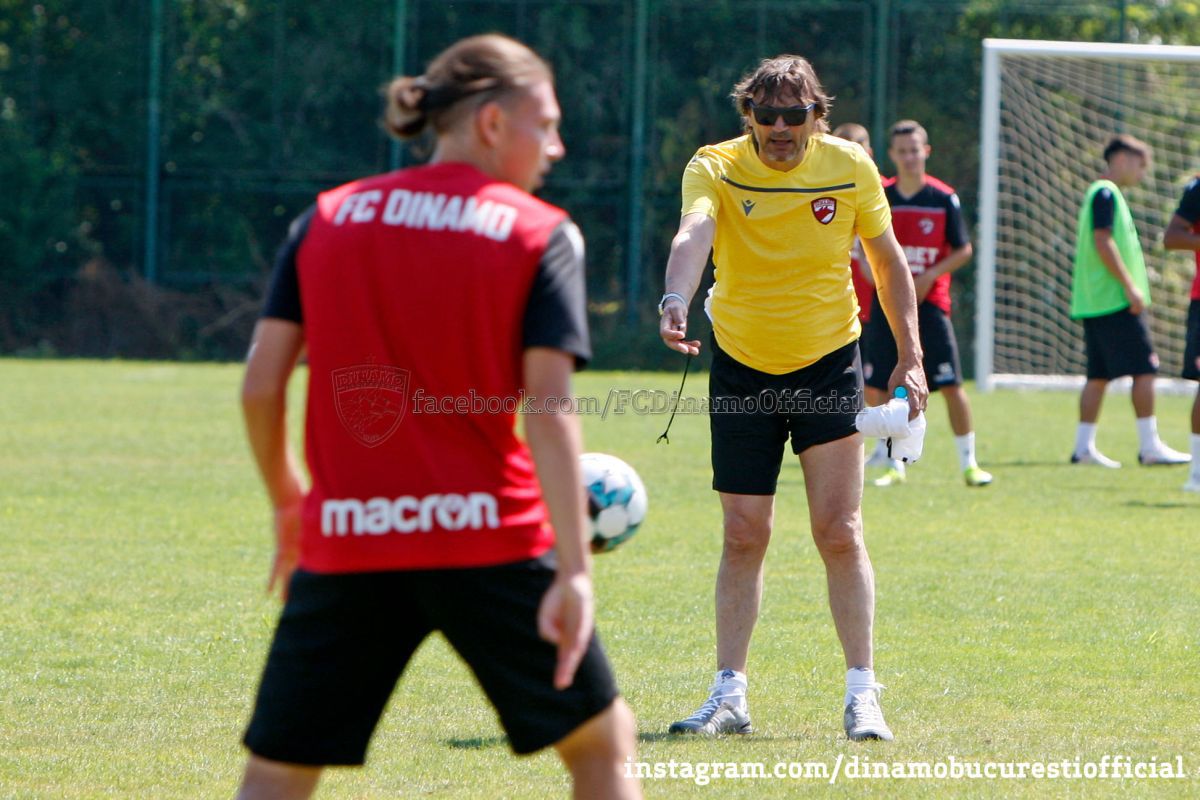 Dario Bonetti a semnat cu Dinamo și a condus azi primul antrenament