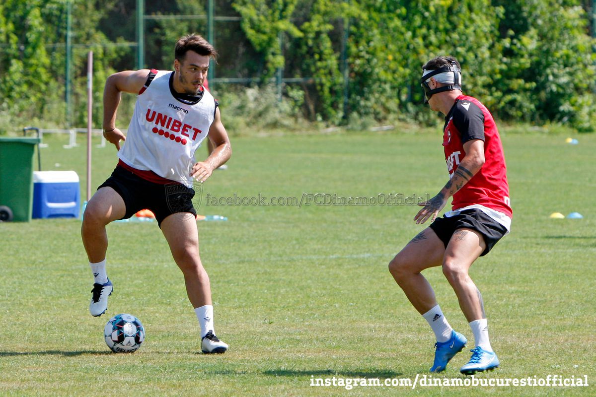Primul antrenament a lui Dario Bonetti la Dinamo