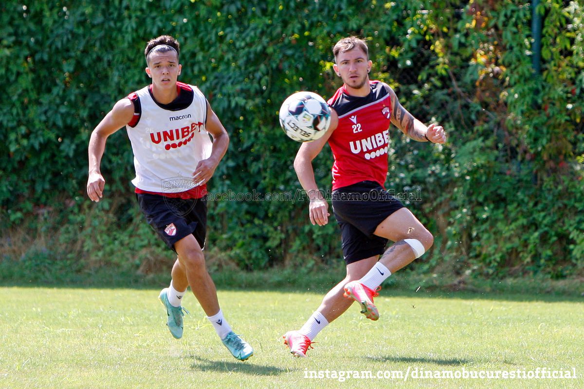 Primul antrenament a lui Dario Bonetti la Dinamo