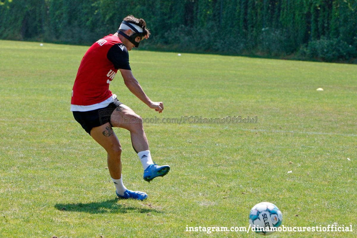Primul antrenament a lui Dario Bonetti la Dinamo