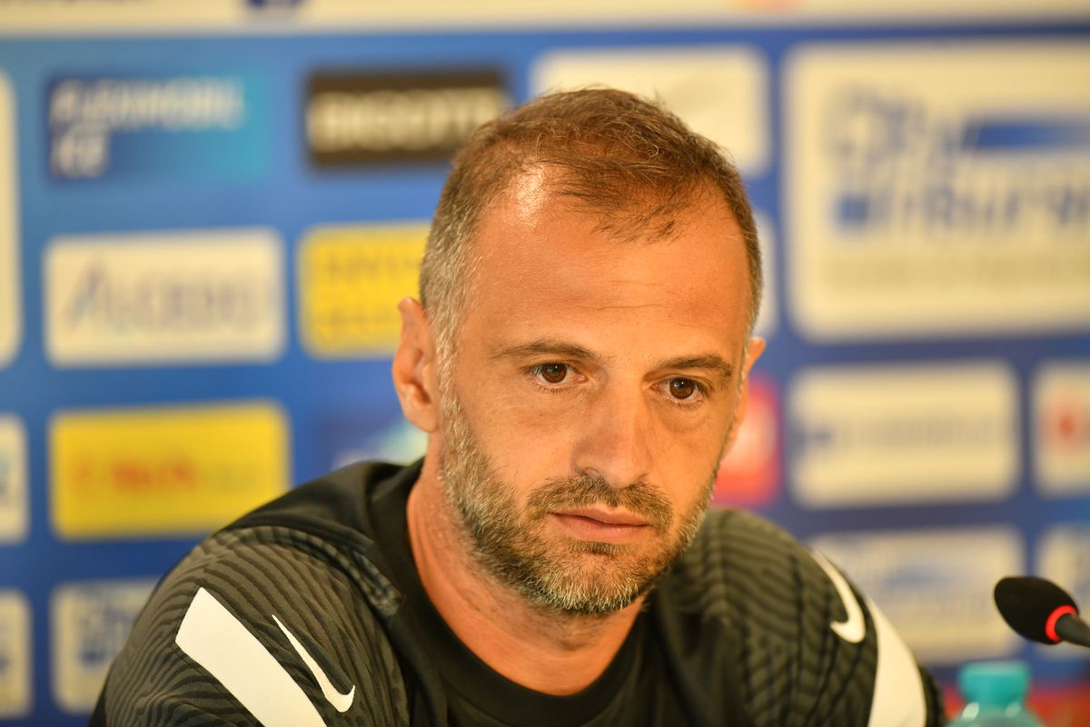 Conferință FCSB:  Dinu Todoran - Mihai Stoica // FOTO: Cristi Preda