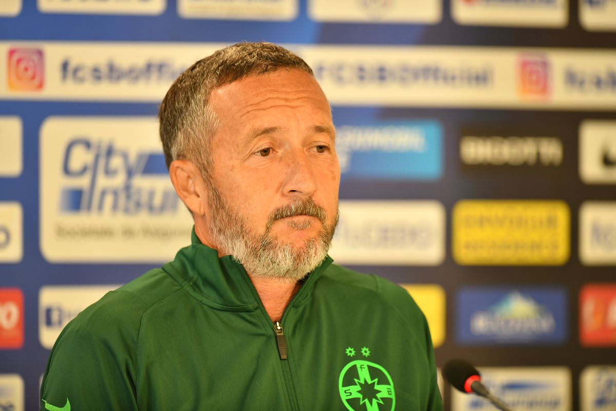 Conferință FCSB:  Dinu Todoran - Mihai Stoica // FOTO: Cristi Preda