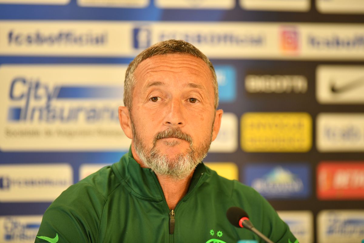 Conferință FCSB:  Dinu Todoran - Mihai Stoica // FOTO: Cristi Preda