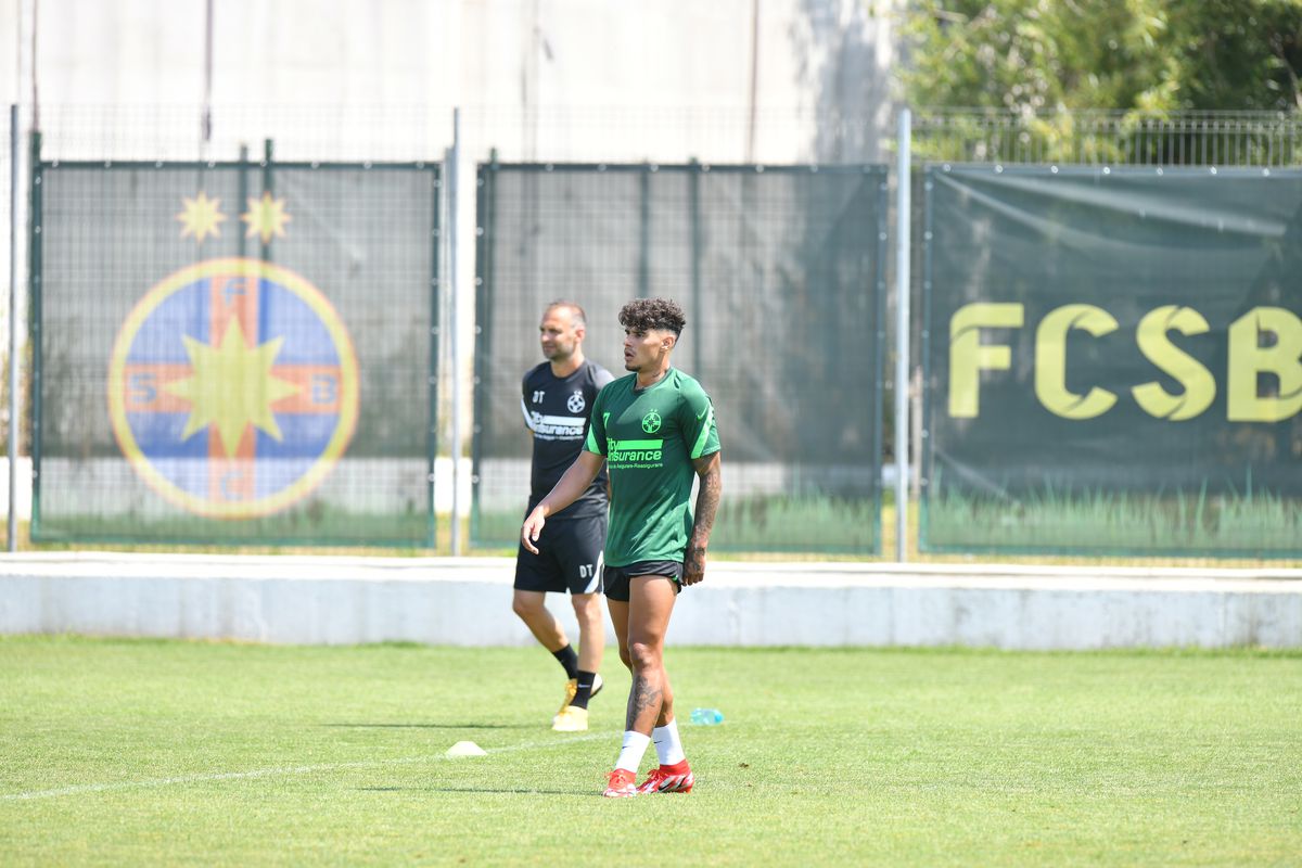Fotbalistul care i-a încântat pe cei din staff-ul FCSB: „Dacă-l vedeau la antrenamentul de ieri, ar fi dat toți banii pe loc”
