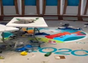 Englezii au publicat imaginile! Dezastrul lăsat de italieni în vestiar, după ce au devenit campioni europeni