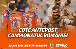 Campionatul României se află la linia de START! Pe Betano ai cele mai interesante Cote Speciale pentru sezonul 2021-2022