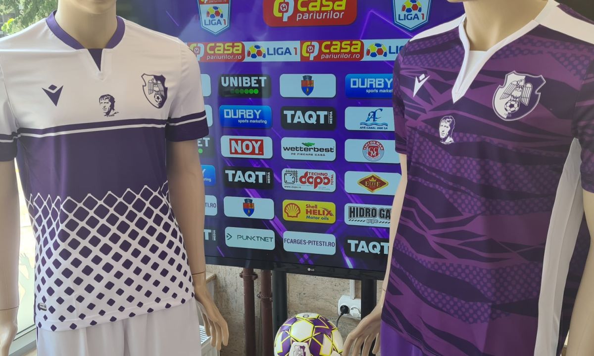FC Argeș și-a prezentat noul echipament » Fanii s-au luat la ceartă