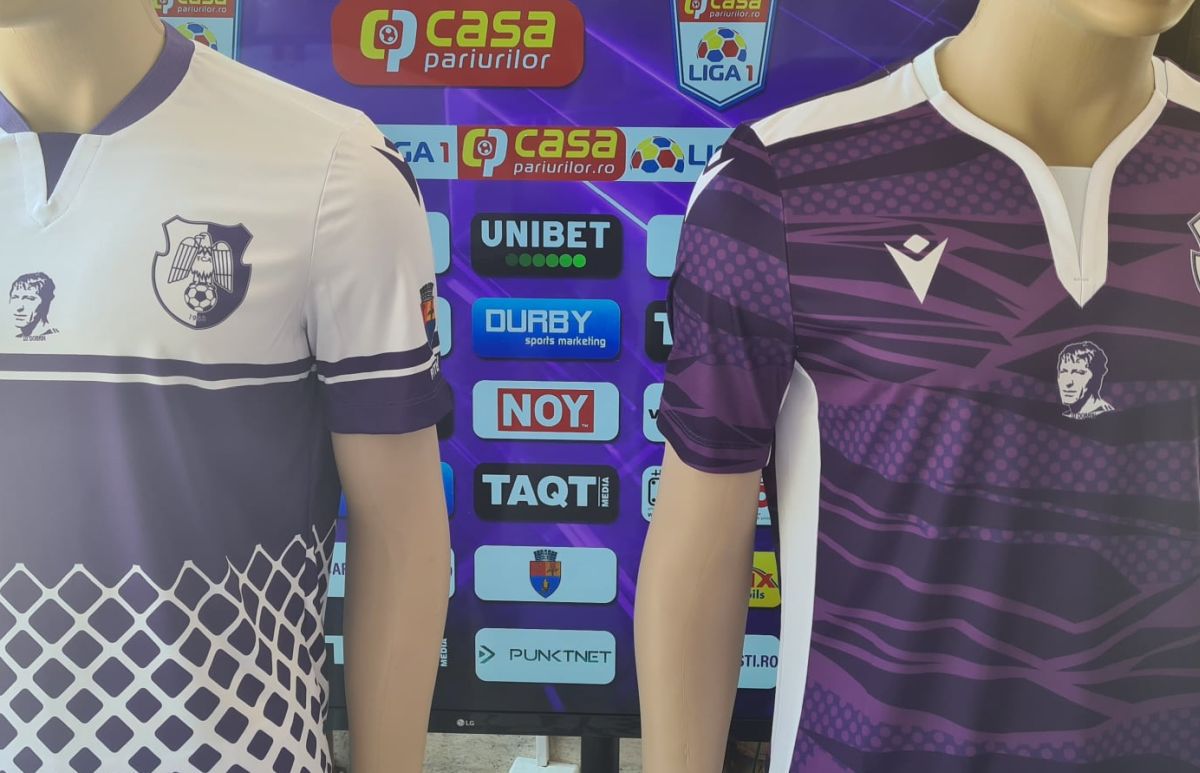FC Argeș și-a prezentat noul echipament » Fanii s-au luat la ceartă