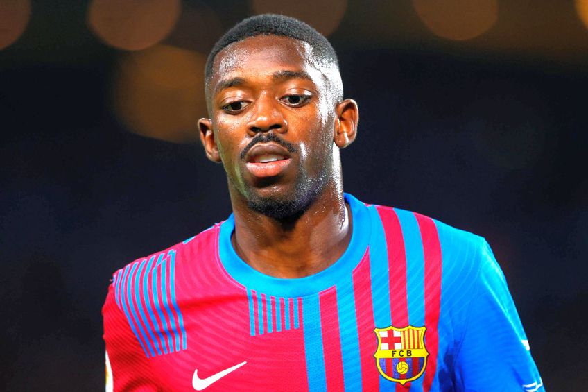 Ousmane Dembele, în tricoul celor de la FC Barcelona. 
FOTO: IMAGO IMAGES