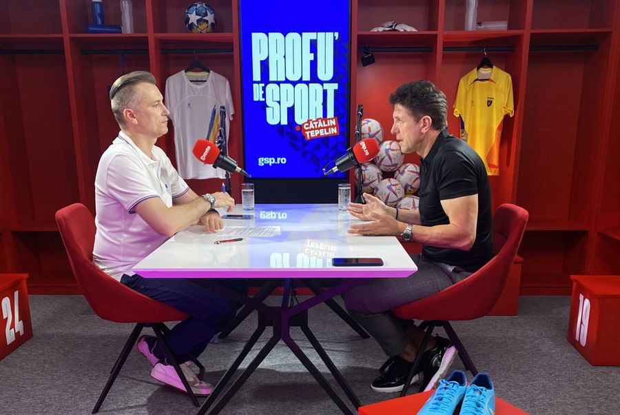 Gică Popescu, primul invitat la podcastul GSP „Profu' de Sport”: „Marea problemă a fotbalului românesc e lipsa curajului!”