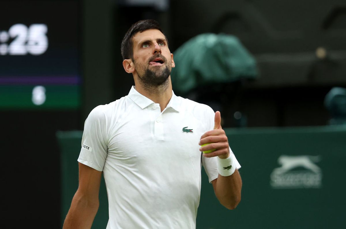 Novak Djokovic - Jannick Sinner, Wimbledon 2023