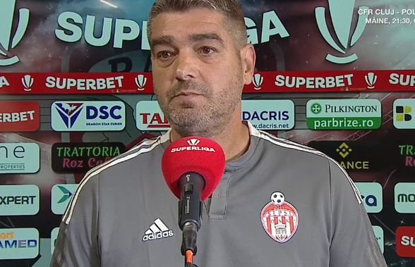 Liviu Ciobotariu, declarații pline de fair-play după remiza din Giulești: „Rapid se bate la titlu, vreau să îi felicit pe suporteri. Spectacol fantastic!”