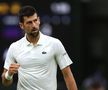 Novak Djokovic e în finala la Wimbledon! Sârbul a ajuns la 34 de victorii consecutive pe iarba londoneză