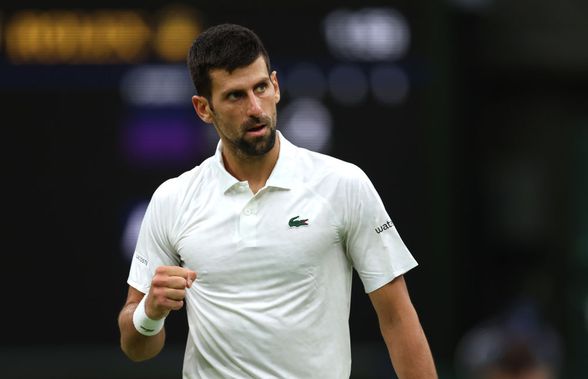 Novak Djokovic e în finala la Wimbledon! Sârbul a ajuns la 34 de victorii consecutive pe iarba londoneză