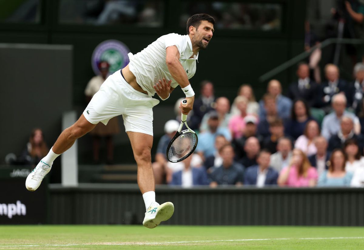 Novak Djokovic e în finala la Wimbledon! Sârbul a ajuns la 34 de victorii consecutive pe iarba londoneză