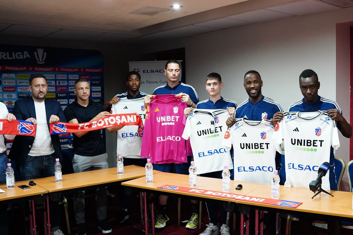 Ghinion teribil pentru FC Botoșani » 5 indisponibili înainte de startul sezonului