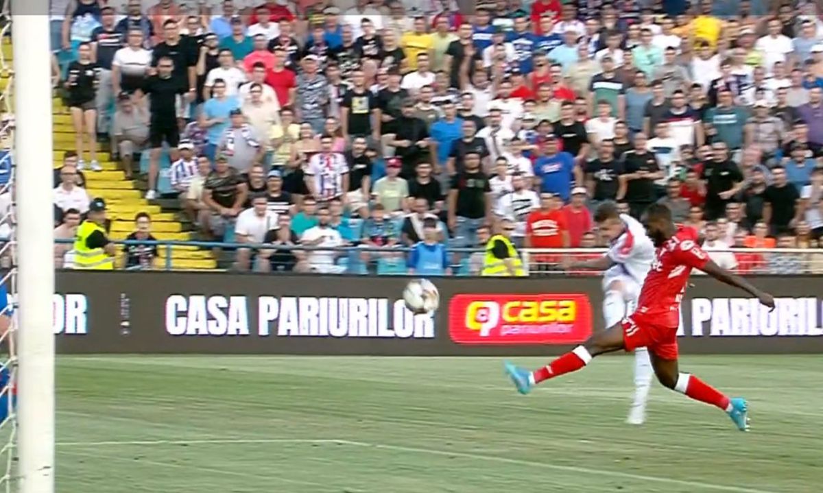 Golul marcat de Alexandru Pop în Oțelul - UTA
