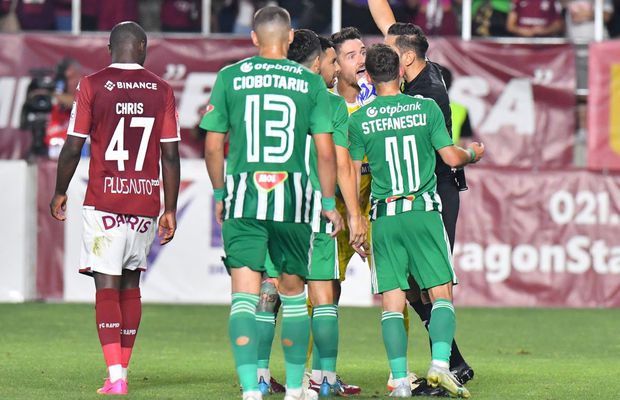 Acuzații grave după Rapid - Sepsi: „Viciere de rezultat! E clar, dar nu putem dovedi acest lucru”