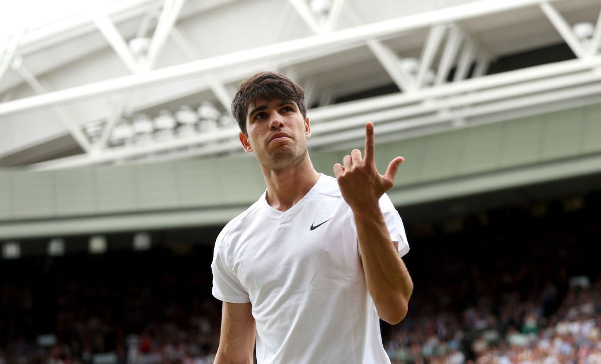 Jack Grealish, în tribune la finala Wimbledon dintre Novak Djokovic și Carlos Alcaraz