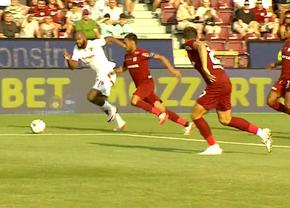 Dinamo a cerut penalty în debutul meciului cu CFR Cluj » Ce arată reluările