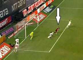 Atacantul de națională s-a făcut de râs în CFR - Dinamo: ratare din 4 metri, cu poarta goală!