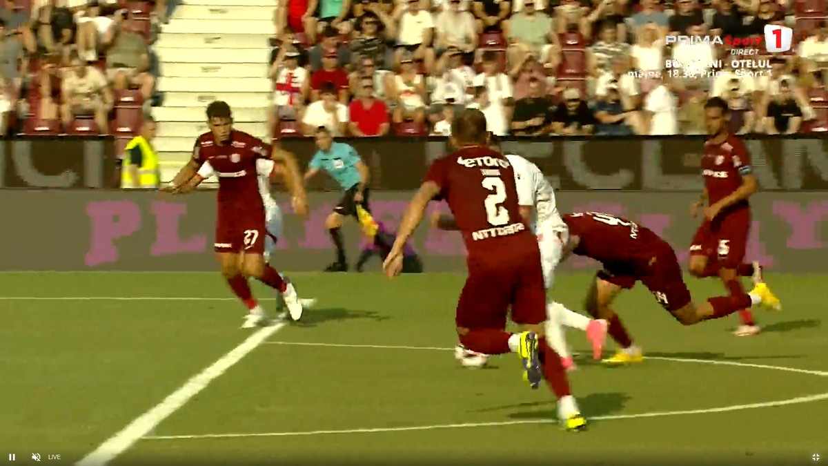 La Rapid n-a înscris un sezon întreg, la Dinamo i-au trebuit 14 minute! Supergol al lui Cîrjan în Gruia