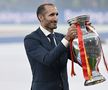 Giorgio Chiellini a sărutat trofeul înainte de finala Euro 2024