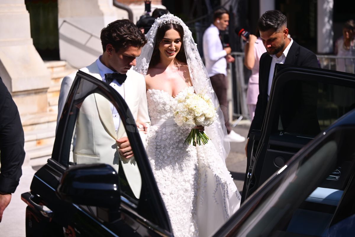 Imagini de la nunta anului. Iani Hagi și Elena Tănase s-au căsătorit
