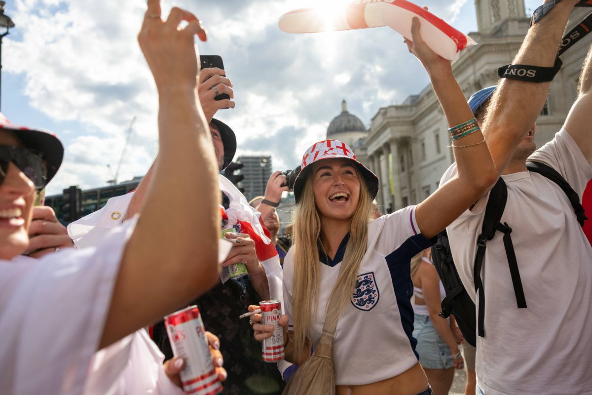 Partenera lui Saka, apariție într-o ținută curajoasă la finala Euro 2024 » A atras toate privirile în tribunele arenei din Berlin