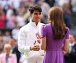 În plină luptă împotriva cancerului, prințesa Kate Middleton i-a înmânat lui Carlos Alcaraz trofeul de campion la Wimbledon