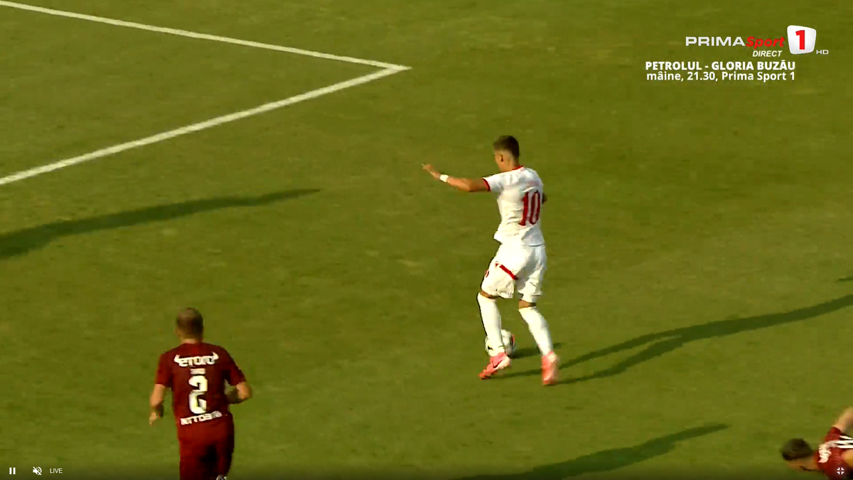 La Rapid n-a înscris un sezon întreg, la Dinamo i-au trebuit 14 minute! Supergol al lui Cîrjan în Gruia