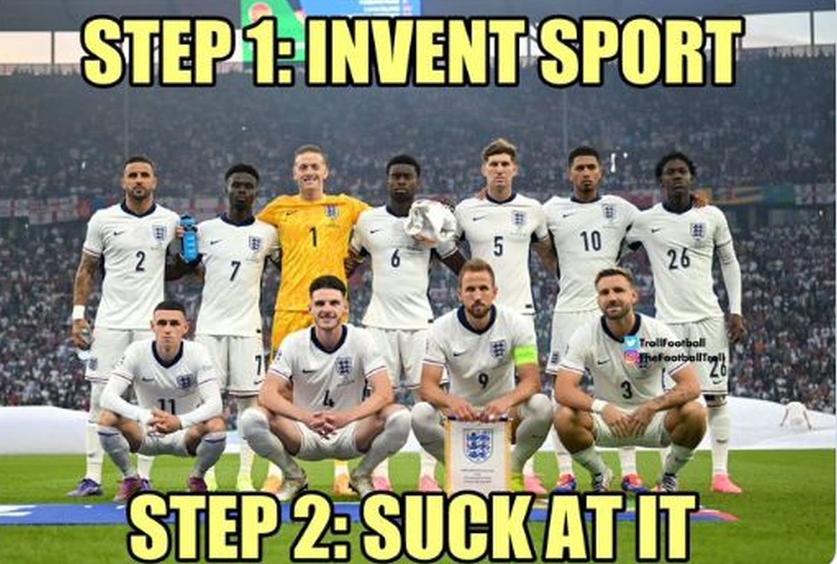 Sare pe rană! Cele mai aspre glume după înfrângerea Angliei în finala Euro