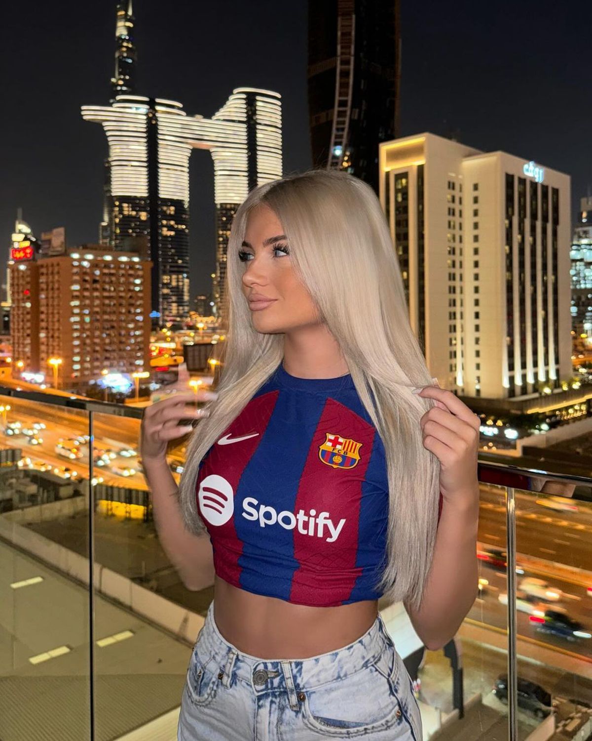 Alex Del Barca, susținătoarea Spaniei în finala cu Anglia