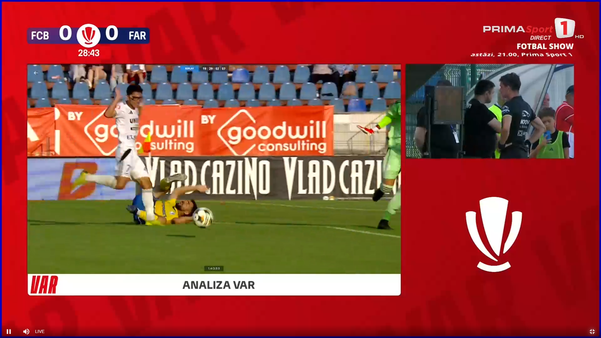 Botoșani - Farul. Mladinovic, decizie controversată la ținerea asupra lui Grigoryan