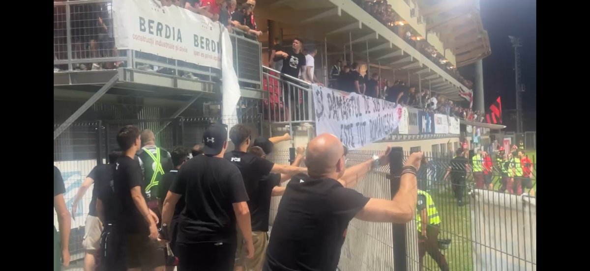 „Prima dată când pățim așa ceva” » A apărut dialogul purtat la porțile stadionului de șeful Jandarmeriei cu fanii lui Dinamo