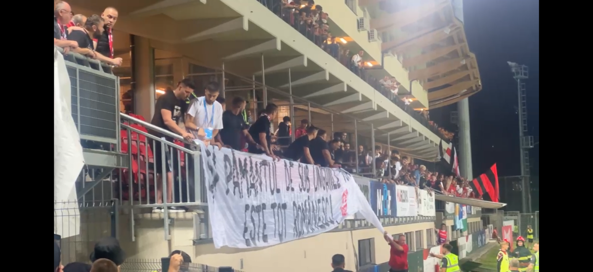 Peluza Sud Dinamo despre evenimentele de la Miercurea Ciuc: „Alianță anti-românească, complet lipsită de umanitate”