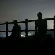 Victor Wembanyama, superstarul NBA, a devenit călugăr războinic la un templu Shaolin din China/Foto: Instagram (Wemby)