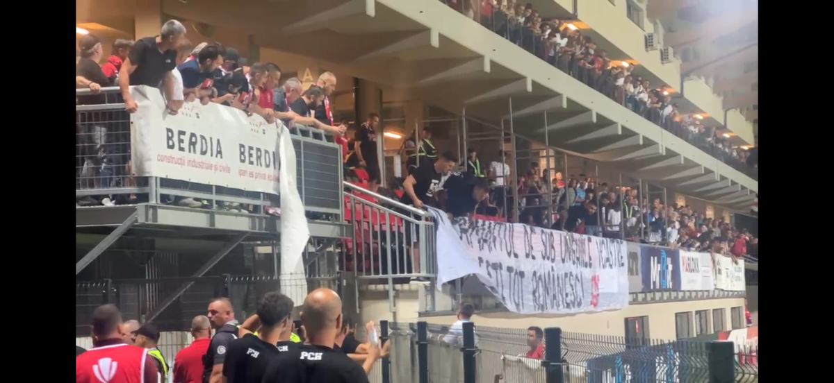 Scandal imens la meciul Csikszereda - Dinamo, de la Miercurea Ciuc