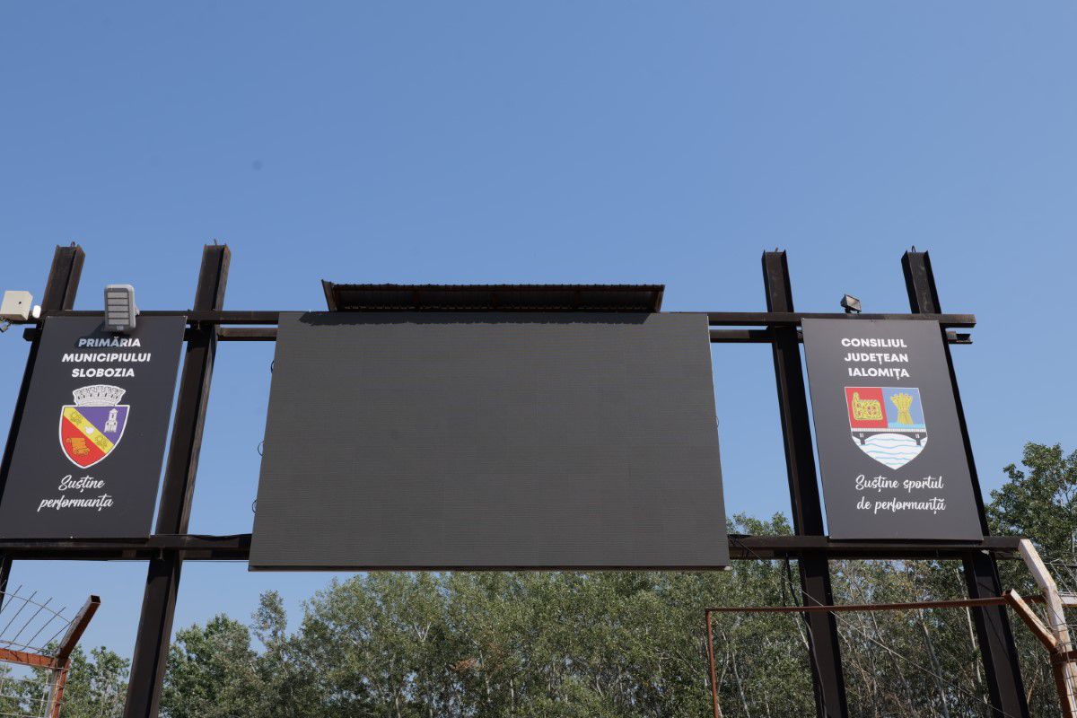 A început modernizarea stadionului „1 mai” din Slobozia