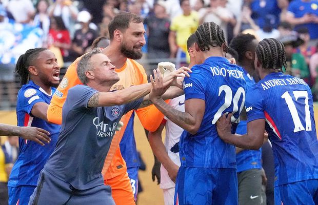 Versiunea lui Luis Enrique după ce i-a băgat mâna în gât adversarului: „Am vrut să-i despart pe jucători. Uitați-vă și la Maresca...”