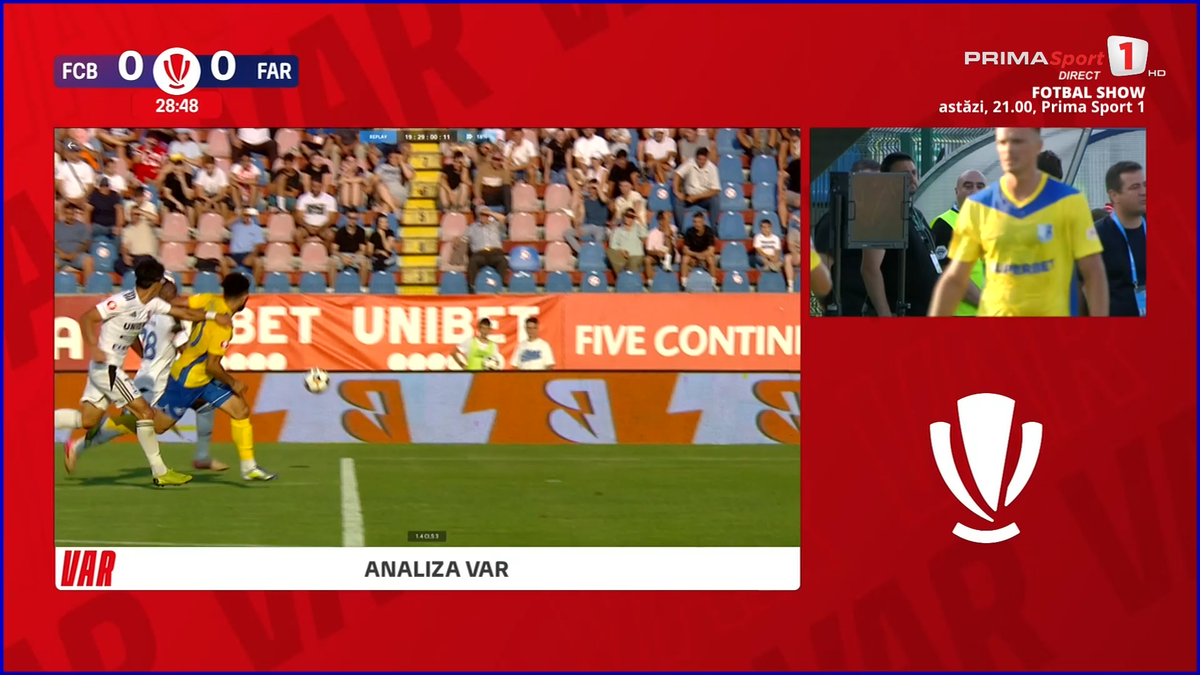 Botoșani - Farul. Mladinovic, decizie controversată la ținerea asupra lui Grigoryan