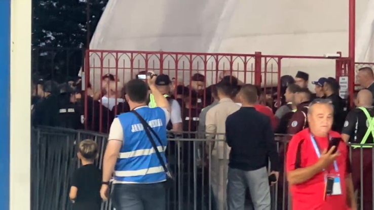 Scandal imens la meciul Csikszereda - Dinamo, de la Miercurea Ciuc