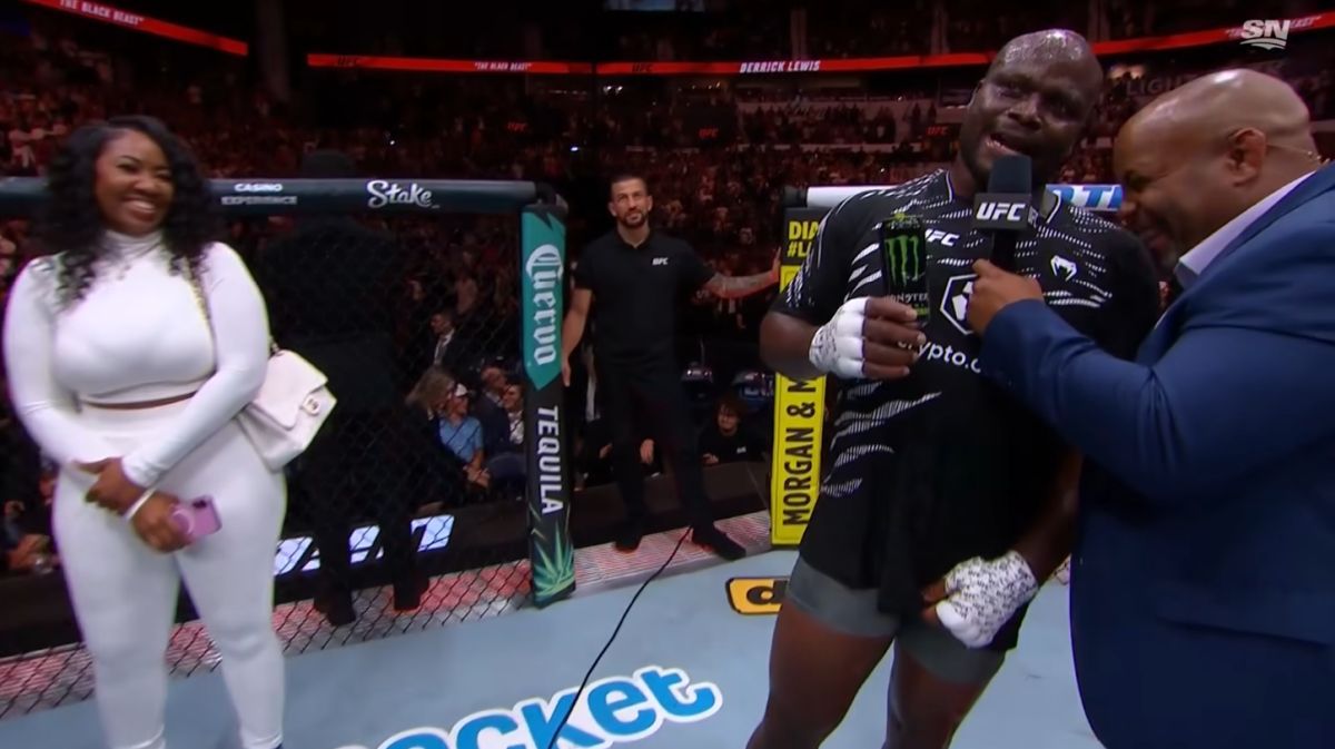 Derrick Lewis a făcut asistența să râdă, după victoria din UFC cu Tallison Teixeira