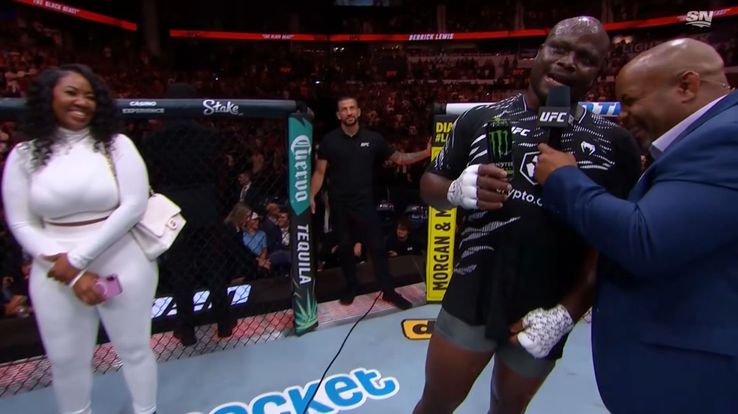 Derrick Lewis, glumă după victoria din UFC