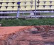 A început modernizarea stadionului „1 mai” din Slobozia // foto: Facebook @ Potor Alexandru