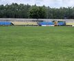 A început modernizarea stadionului „1 mai” din Slobozia // foto: Facebook @ Potor Alexandru
