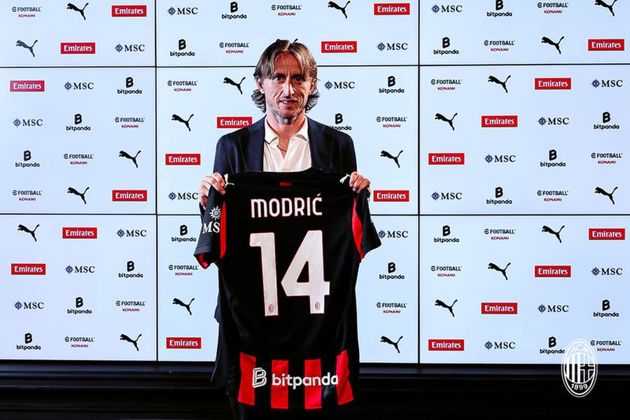 AC Milan l-a prezentat oficial pe Luka Modric / Foto: AC Milan AC Milan a reușit cel mai scump transfer al verii din Serie A!